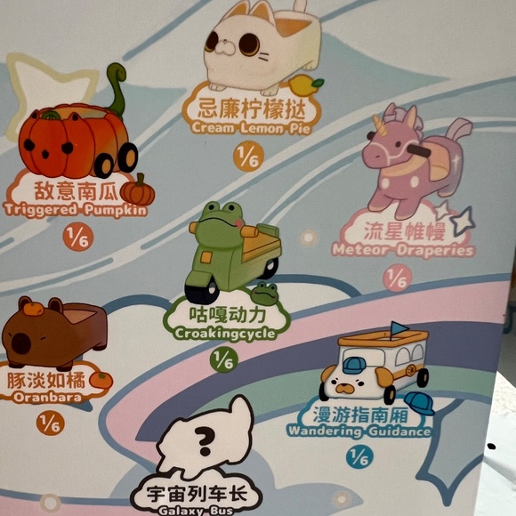 POP MART GONG Original Series – Unicorn Plush Toy Car - Picture 6 of 8